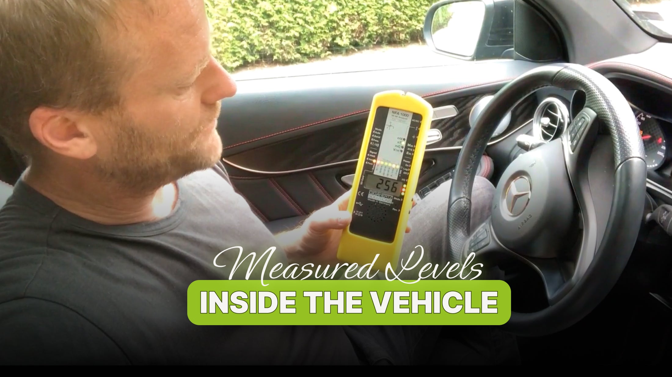 Load video: How significant electromagnetic exposure inside vehicles really is